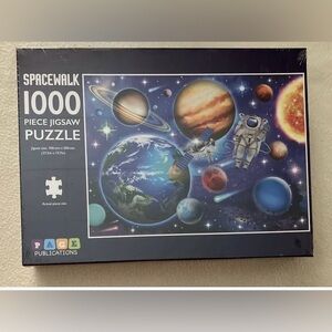 1000 Piece Jigsaw Puzzle "Spacewalk" by Page Publications Sealed New In The Box